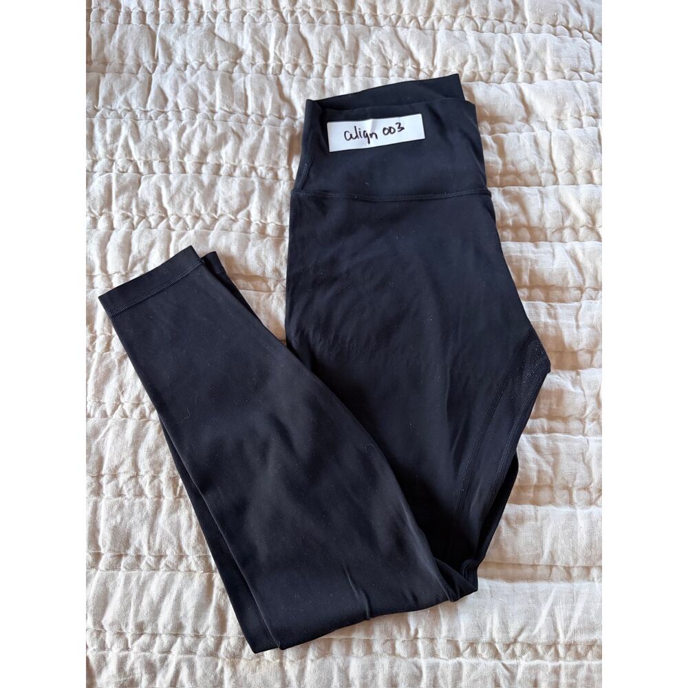 Lululemon Align HR Leggings Black Size 10 25” Inseam